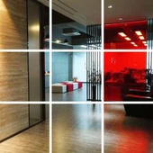 EVA Film Transparent Rouge Pour Laminage De Verre